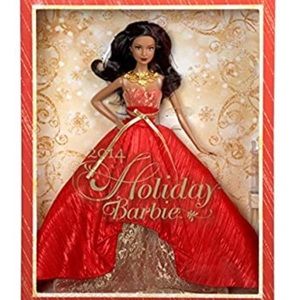 NIB Barbie Collector 2014 Holiday Doll